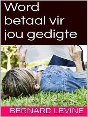 cover image of Word betaal vir jou gedigte